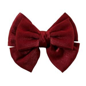 Maroon Hair Bow 